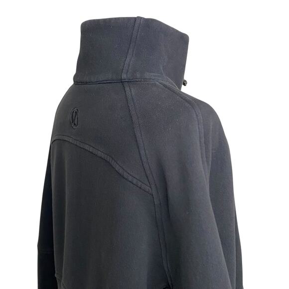 Lululemon Oversized Scuba Funnel Neck Half Zip Cropped Hoodie - Picture 8 of 16